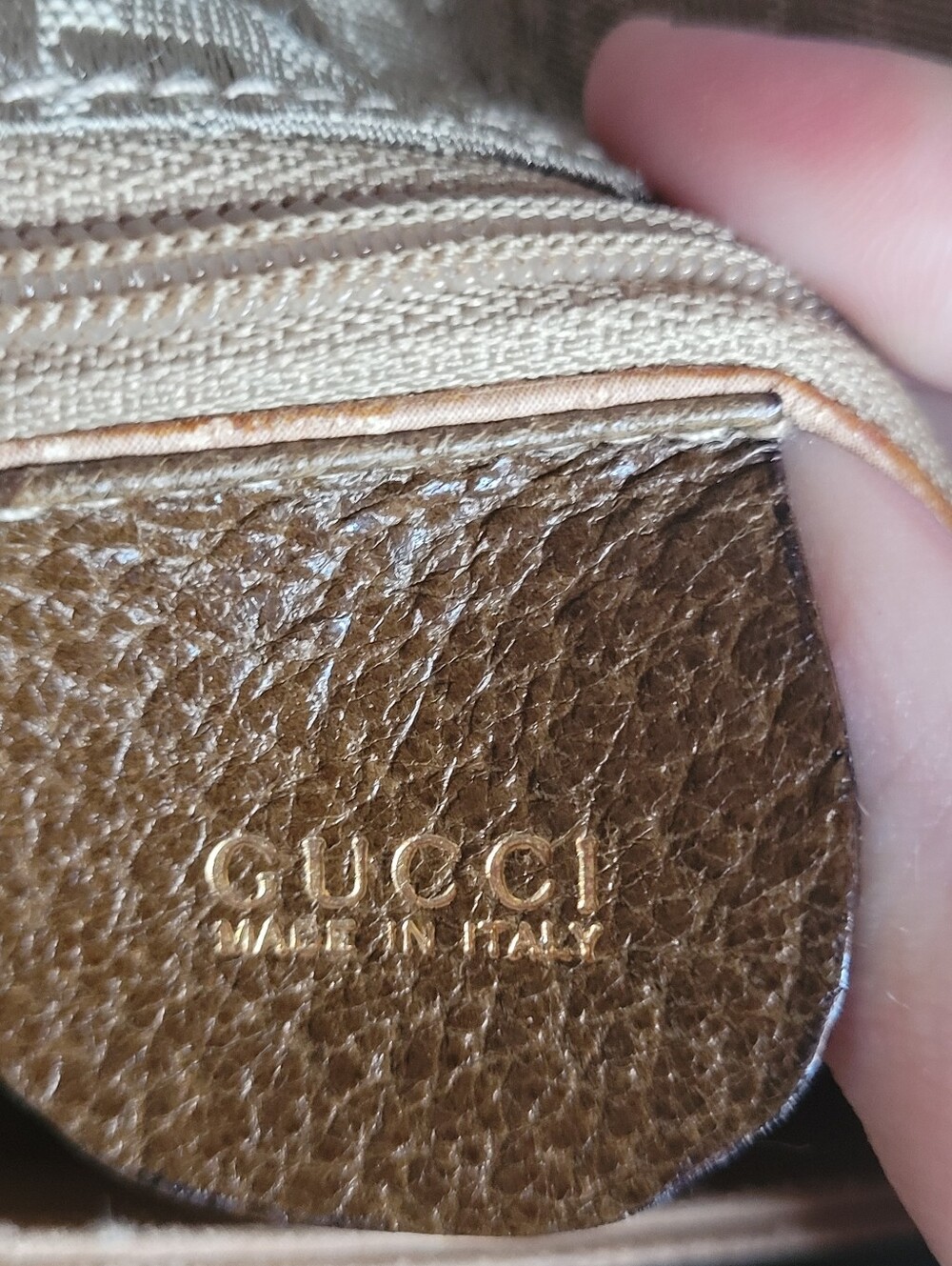 Vintage Gucci Monogram  Shoulder Crossbody Bag - Picture 12 of 16